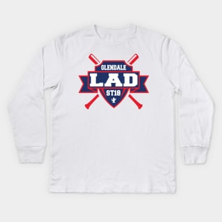 Glendale, Arizona Spring Baseball! Kids Long Sleeve T-Shirt